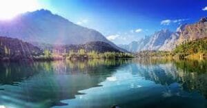 Upper Kachura Lake in Skardu
