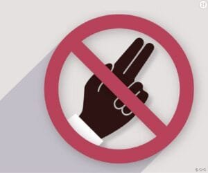 An illustration of Two Fingers Test