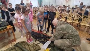 Russian playgrounds turn into parade grounds