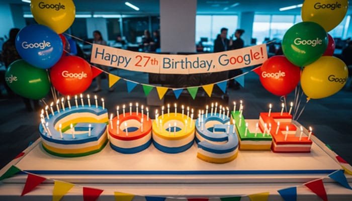 Dear Google: Happy 27th Birthday!