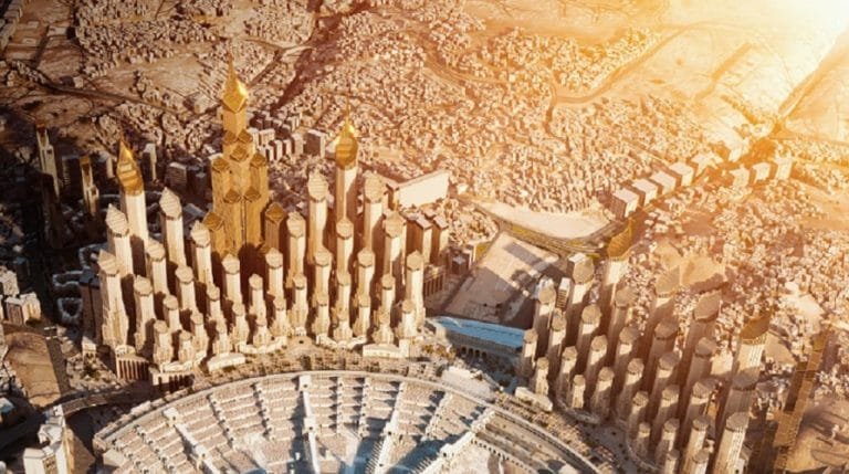 MBS Launches King Salman Gate Project in Makkah